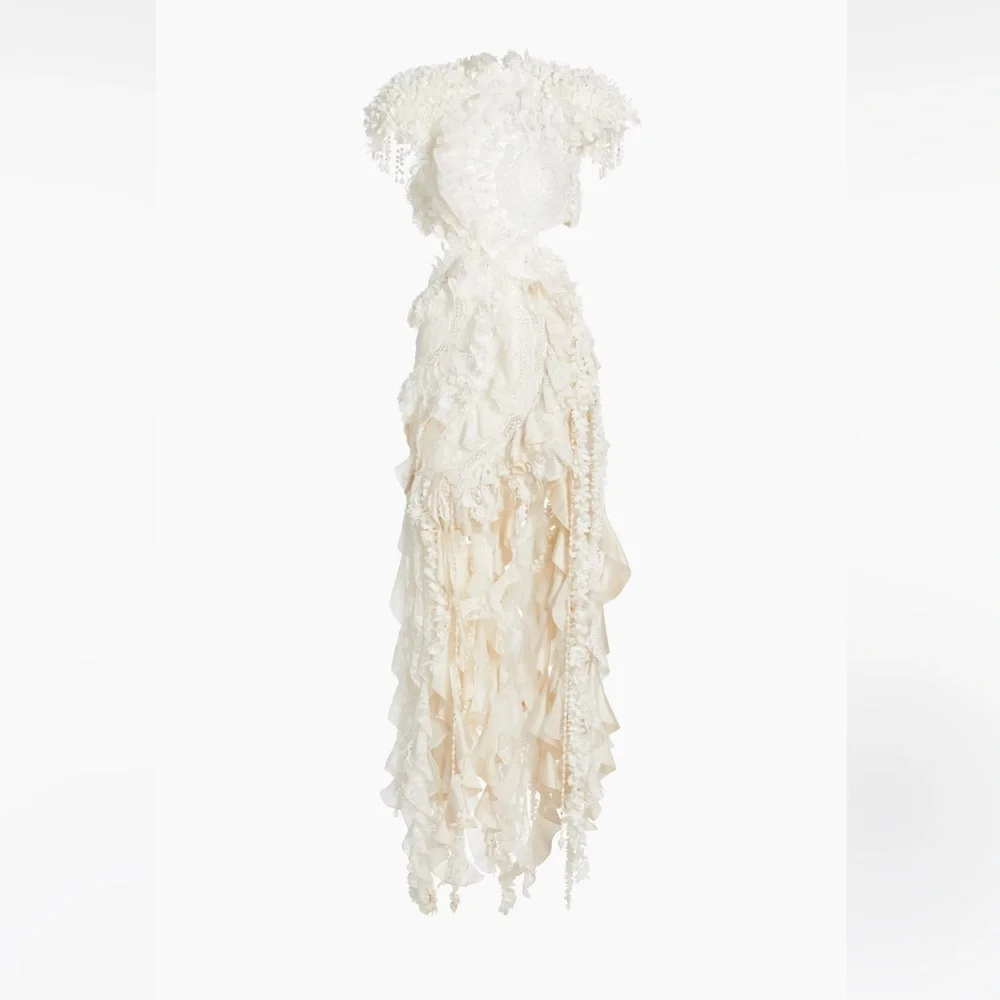 New with tags Zimmerman wonderland frill dress great for bridal - Picture 6 of 8